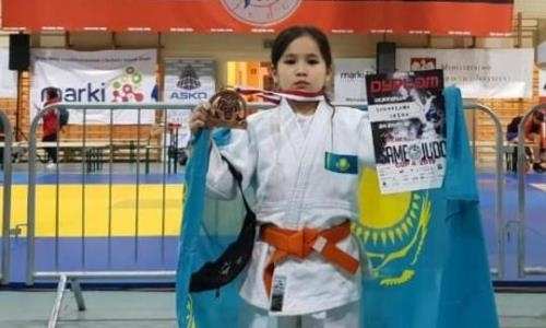 Казахстанская дзюдоистка завоевала «бронзу» на международном турнире