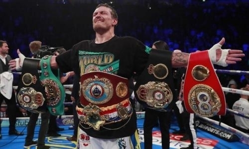 Усик отказался от чемпионского пояса WBA и боя с Лебедевым в весе Шуменова