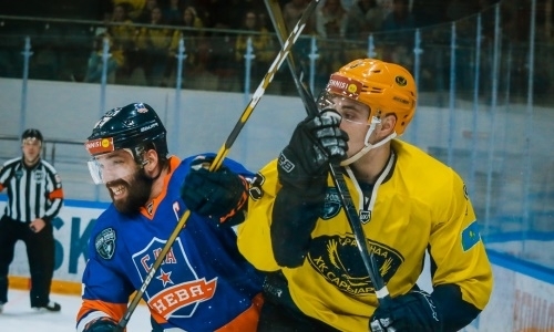 Отчет о матче плей-офф ВХЛ «СКА-Нева» — «Сарыарка» 0:2