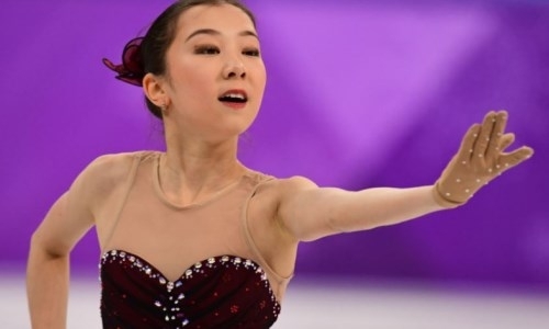 Элизабет Турсынбаева вышла на лед в Алматы