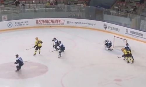 Видеообзор матча плей-офф ВХЛ «Югра» — «Сарыарка» 1:2 ОТ