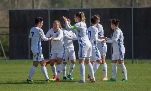 Фоторепортаж с матча «Turkish Women’s Cup 2019» Казахстан — Иордания 1:1