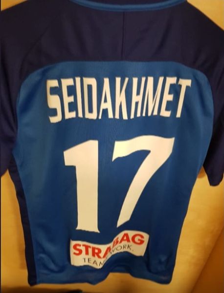 Сейдахмет выбрал себе игровой номер в новом клубе