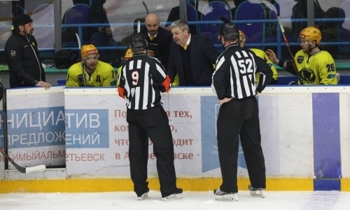 Фоторепортаж с матча плей-офф ВХЛ «Нефтяник» — «Сарыарка» 3:0