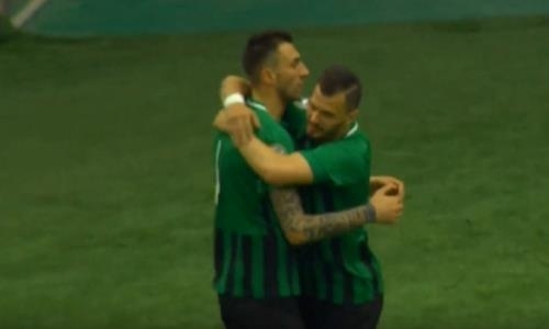 Видео гола Жунича матча Премьер-Лиги «Атырау» — «Иртыш» 