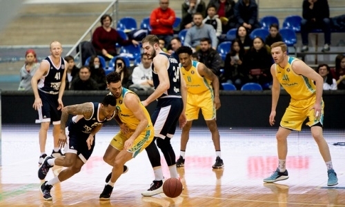 Фоторепортаж с матча ВТБ «Астана» — «Цмоки-Минск» 101:71