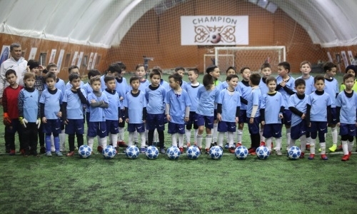 Детский футбольный клуб «Astana Junior» пожелал национальной сборной побед в играх против Шотландии и России