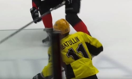 Видеообзор матча плей-офф ВХЛ «Нефтяник» — «Сарыарка» 1:3