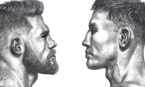 «Должен был закончить в сентябре, но ленился». Американский художник нарисовал Головкина и «Канело»