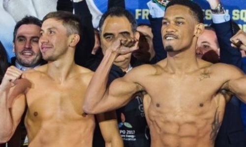 Сколько весил Джейкобс за 30 дней до боев с Головкиным и «Канело»