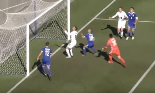 Видео чудовищной ошибки вратаря «Тараза» в матче Премьер-Лиги с «Иртышом»