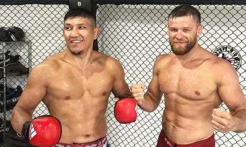 Куат Хамитов провел спарринг с российским чемпионом