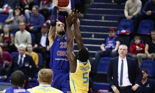 Отчет о матче ВТБ ЦСКА — «Астана» 91:72