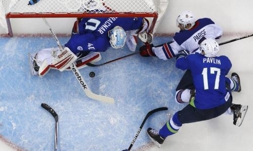 Легенда НХЛ нанес потерю сопернику сборной Казахстана на ЧМ-2019 в Нур-Султане