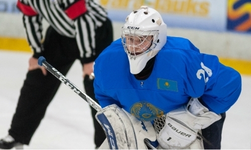 Сборная Казахстана пропустила пять шайб на старте юниорского ЧМ-2019