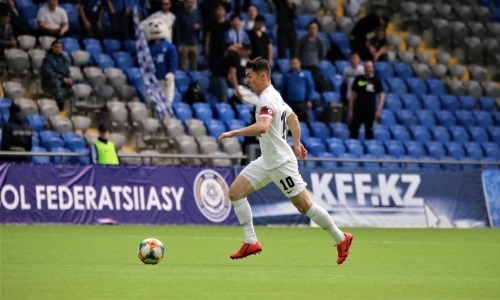 Дарабаев впервые вывел «Иртыш» с капитанской повязкой