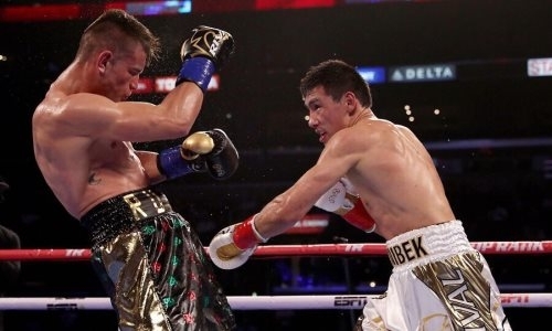 Алимханулы получил травму в победном бою за титулы WBC и WBO