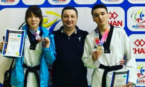 Карагандинские спортсмены стали призерами международного турнира по таэквондо WT