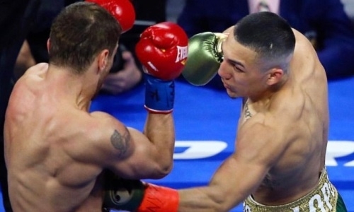 Видео нокаута и победного сальто. «Новый Головкин» пушечным ударом по корпусу заставил лечь соперника