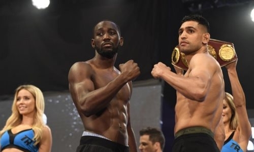 Теренс Кроуфорд — Амир Хан: видео полного титульного боя с нокдауном и нокаутом в весе Елеусинова