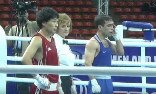 Видео боя ЧА-2019, после которого сборная Казахстана лишилась своего боксера