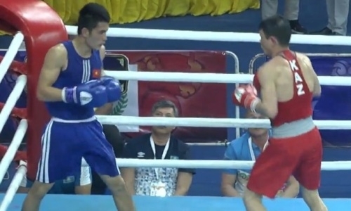 Видео первого боя вице-чемпиона Азии из Казахстана на ЧА-2019