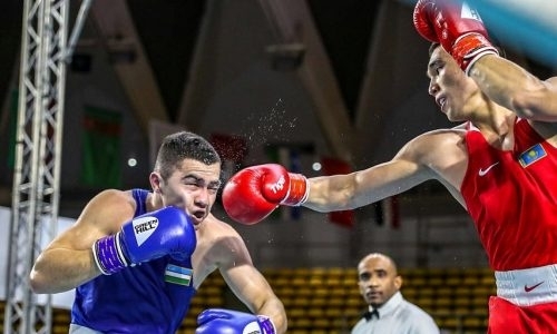 Видео победного боя казахстанского боксера над вице-чемпионом мира из Узбекистана