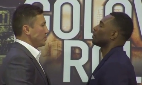 Головкин и Роллс провели первую дуэль взглядов в Нью-Йорке