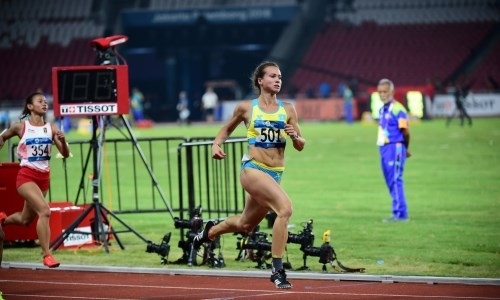Казахстанская легкоатлетка стала второй на чемпионате Азии 