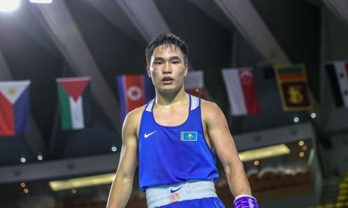 Казахстанский боксер проиграл таджику в полуфинале чемпионата Азии-2019
