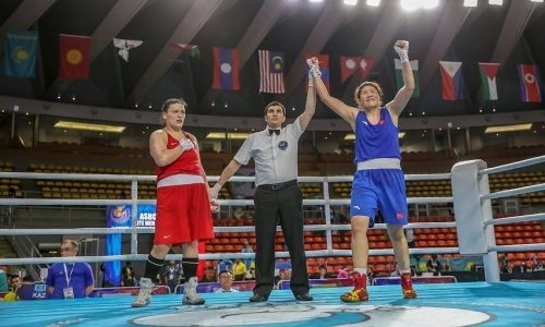Казахстанская боксерша уступила в бою за выход в финал чемпионата Азии-2019