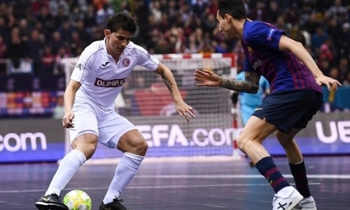 «Кайрат» разгромил «Барселону» и вышел в финал Лиги Чемпионов