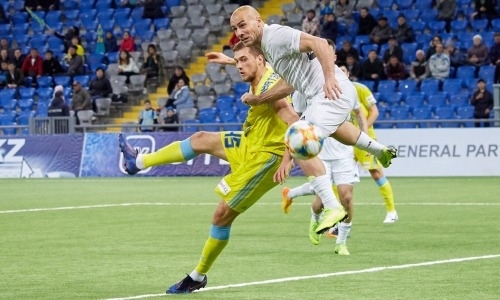 «Впереди еще более важные игры». Автор победного гола «Астаны» в ворота «Тобола» сравнил его уровень с «Кайратом»