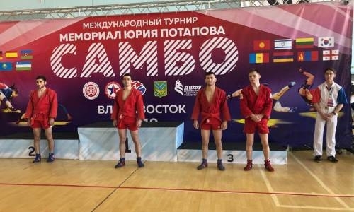 Казахстанский самбист стал бронзовым призером турнира во Владивостоке