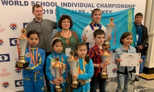 Школьники Казахстана завоевали восемь медалей на чемпионате мира
