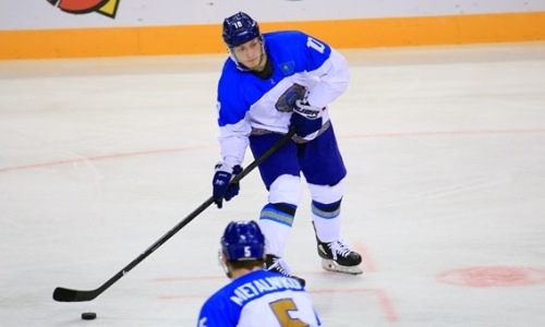 Сборная Казахстана забросила первую шайбу на домашнем ЧМ-2019