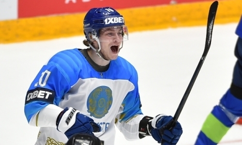 «Не зря Копитар играет в НХЛ». Автор дубля сборной Казахстана о победе над Словенией, неудачном втором периоде и силе одного хоккеиста