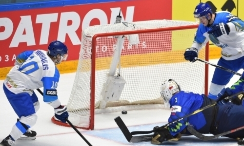 Видеообзор победного матча сборной Казахстана против Словении на старте домашнего ЧМ-2019