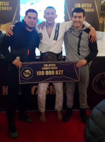 Карагандинец стал победителем турнира сильнейших по джиу-джитсу