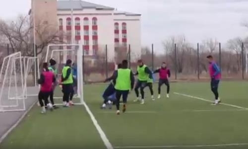Видео тренировки «Экибастуза»