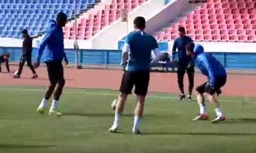 Видео тренировки «Иртыша»