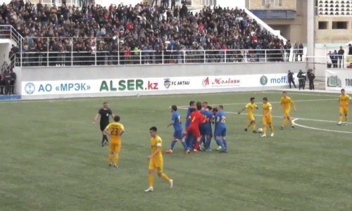 Видео матча Кубка Казахстана «Каспий» — «Кайрат» 1:1, доп. вр. 1:1, пен. 5:6
