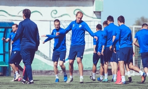 Фоторепортаж с тренировки «Жетысу» перед матчем с «Кайратом»