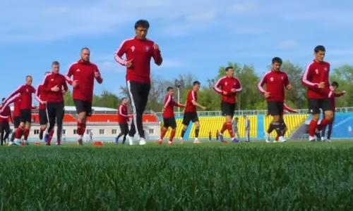 Видео предыгровой тренировки «Кайсара»