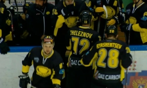 Видеообзор матча финала плей-офф ВХЛ «Сарыарка» — «Рубин» 1:0