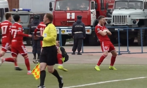 Видео гола Аймбетова матча Премьер-Лиги «Иртыш» — «Актобе»