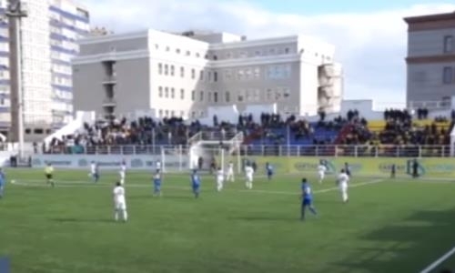 Видеообзор матча Первой лиги «Каспий» — «Жетысу Б» 1:0