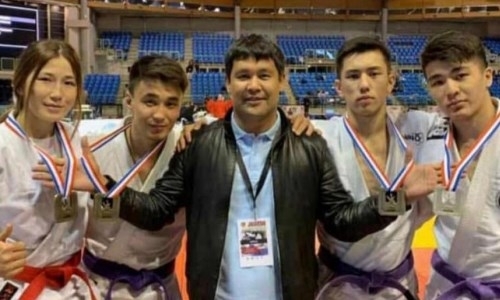 Мангистауские джитсеры стали призерами международного турнира в Париже