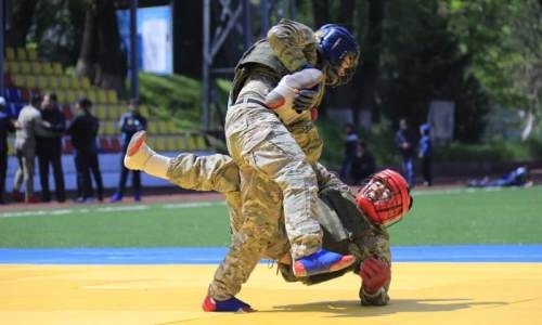В Алматы прошел турнир по армейскому рукопашному бою