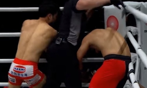 Видео нокаута «Казахского орла» корейцем в дебютном бое известного промоушна